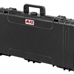 Mallette &eacute;tanche Max Cases MAX800 - avec mousse - Noir