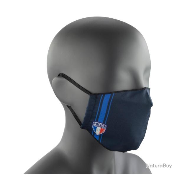 Masque barri�re - 40 lavages - Logo pm - Lot de 10 - Taille L