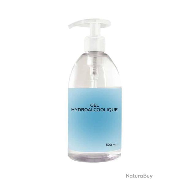 Gel hydroalcoolique norm� EN14476 - Flacon pompe - 500 ml