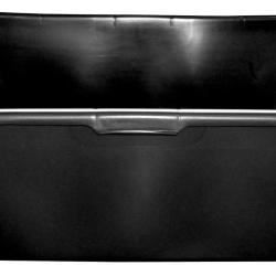 Bac Noir plastique recycl&eacute; pour grains