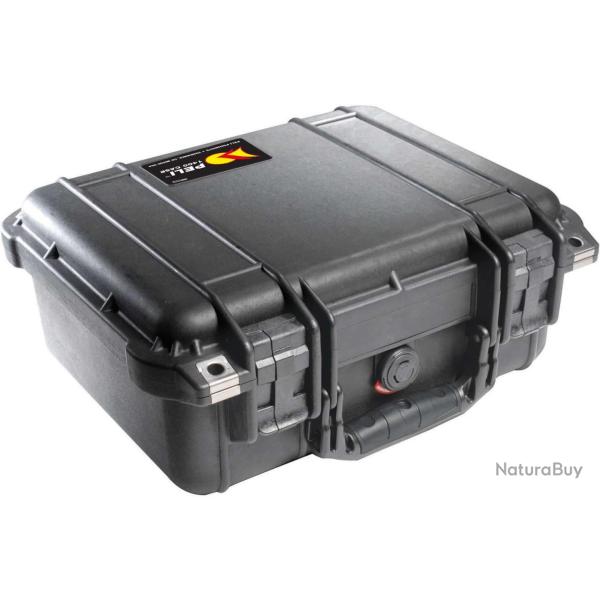 Mallette Peli� 1400 - Noire - avec mousse