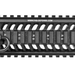 Garde main aluminium avec 4 Rails Picatinny pour m-4