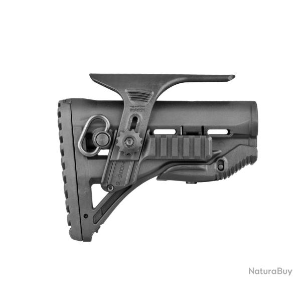 Appuie joue( seul ) reglable pour Crosse glr-16 avec 2 Rails Picatinny lateral