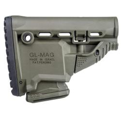 Crosse tactique Verte pour M4 avec Porte Chargeur int&eacute;gr&eacute;