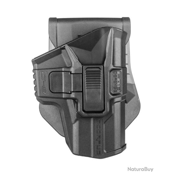 Holster Fab Defense pour glock 17 paddle r�tention niveau 2 - Noir