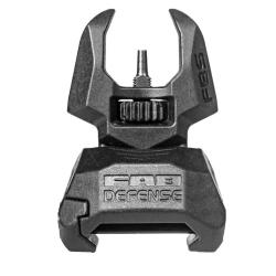 Organe de vis&eacute;e de secours rabattable avant