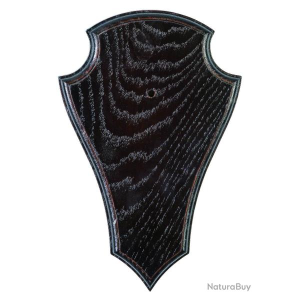 Ecusson Januel en ch�ne fonc� pour chevreuil de 230mm x 150mm