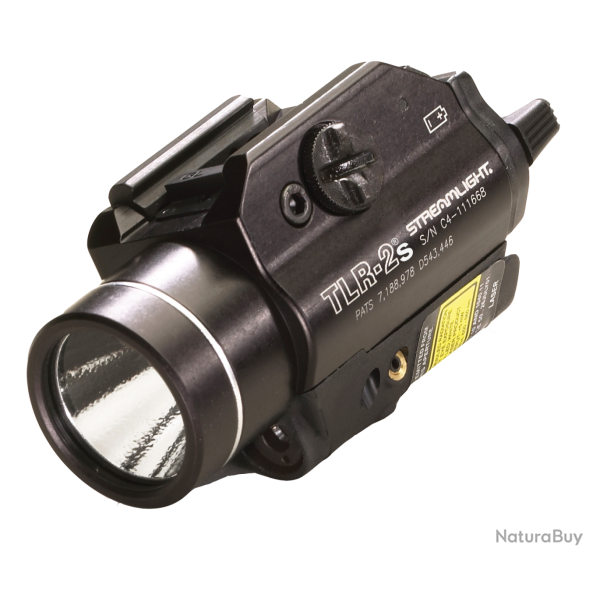 Lampe Streamlight TLR-2s - Noire - avec strobe