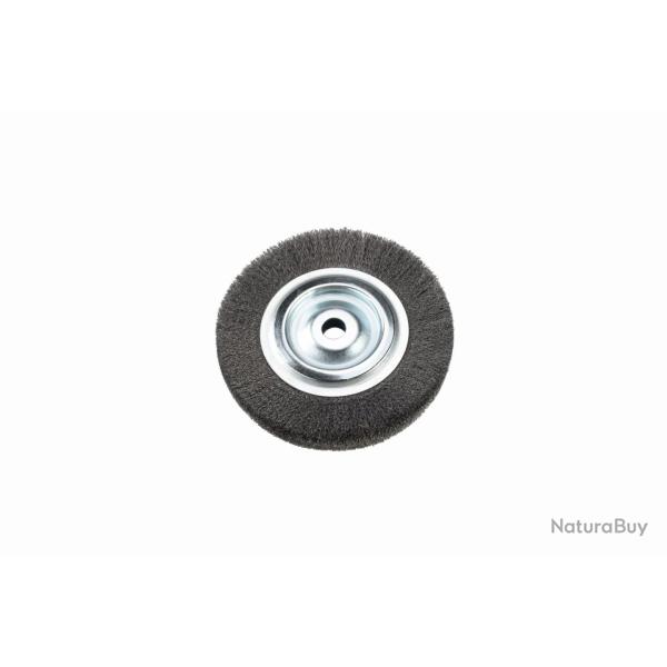 Brosse circulaire monture acier diam 200 fil de 0.20