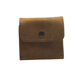 Pochette &agrave; balles Gouret Januel pour 9 balles - cuir pleine fleur