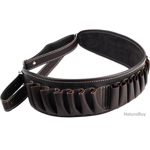 Cartouchi�re Januel en coute de cuir grasse