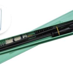 Boite de nettoyage Carabine cal 12 mm baguette gain&eacute;e sous blister