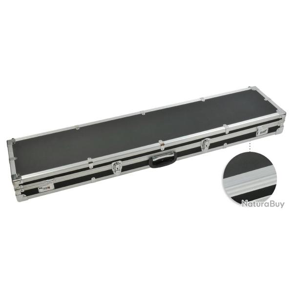 Mallette Carabine abs + alu int�rieur mousse dim 126X25.5x10 cm