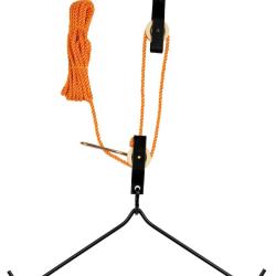 Suspension pour d&eacute;coupe de gibier