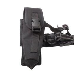 Plateforme de cuisse Noire avec Porte a&eacute;rosol 500 ml