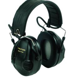 Casque anti-bruit 3M� Peltor� sporttac� - Coquilles Noires/Rouges