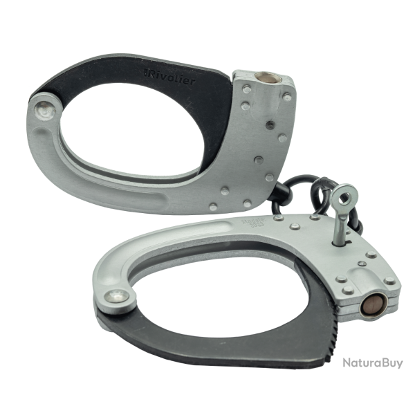 Menottes a bouton poussoir standard - Rivolier