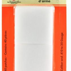 Patch de nettoyage Hoppe's n&deg;4 - c/.38 a c/.45 et c/.410 a c/20 - 40 pieces