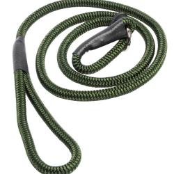 Laisse de pr&eacute;sentation noeud coulant Verte diam 10 mm