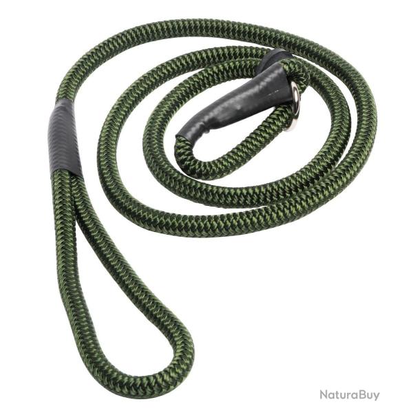 Laisse de pr�sentation noeud coulant Verte diam 10 mm