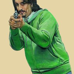 Cible pj liege n&deg;8 88,5x63,5 - papier - L'unit&eacute;