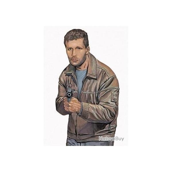 Cible gravolux PJ lieges n�6 - 88,5x63,5 cm - papier - L'unite