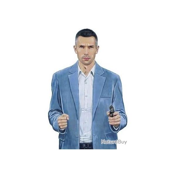 Cible gravolux PJ lieges n�5 - 88,5x63,5 cm - papier - L'unite