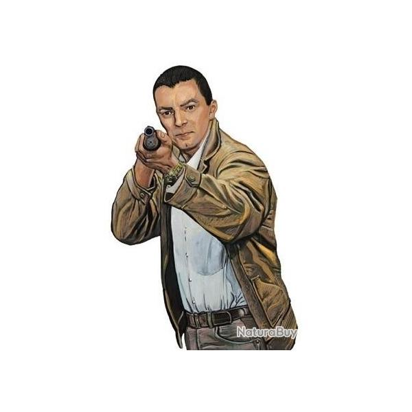 Cible gravolux PJ lieges n�4 - 88,5x63,5 cm - papier - L'unite