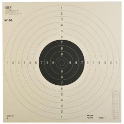 Cibles 53 x 53 les 100