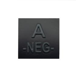 Grade velcro 5x5 basse visibilit&eacute; - groupe sanguin A-