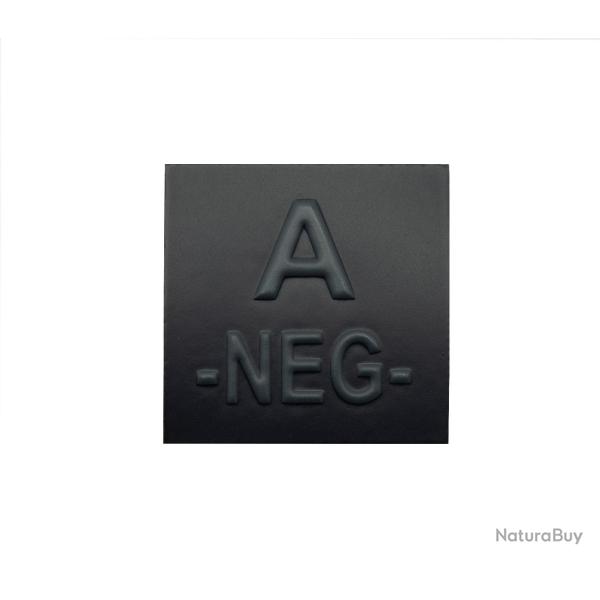 Grade velcro 5x5 basse visibilit� - groupe sanguin A-