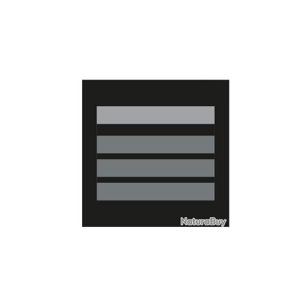 Grade velcro 5x5 basse visibilit� - directeur stagiaire