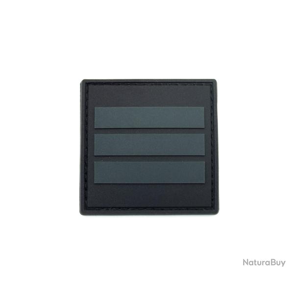 Grade velcro 5x5 basse visibilit� - chef de service classe exceptionnelle