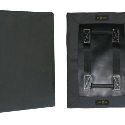 Bouclier d'entra&icirc;nement 95cmx60xmx10cm - 4.7kg Noir