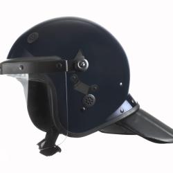 Casque mo12c Bleu - Prot&egrave;ge nuque et crochets Masque - TU