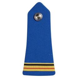 Pattes d'&eacute;paules a bouton Grade brigadier chef principal