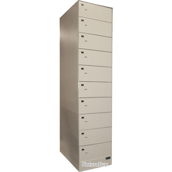 Armoire forte de s�curit� - 10 casiers