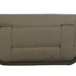 Pochette &agrave; balle genet toile Verte 10 TUbes ecusson sanglier