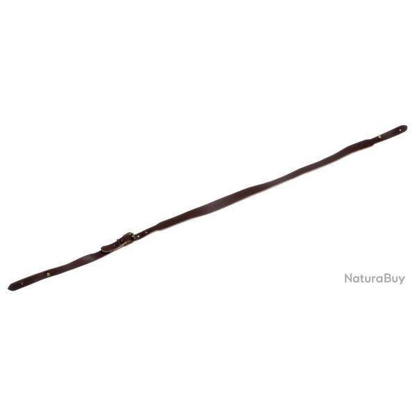 Bretelle plate croute larg 25 mm � boutons