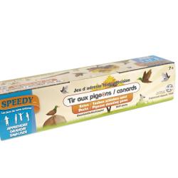 Tir aux canards 3 pi&egrave;ces &agrave; spirales, Fusil 1 coup