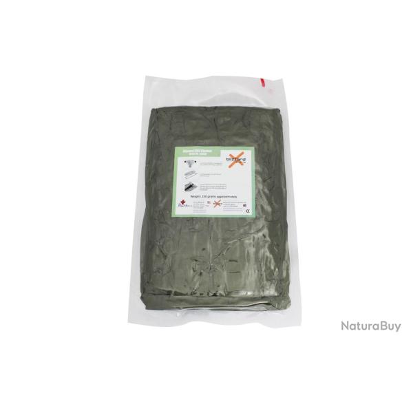 Couverture de survie 2 couches ems Blizzard - Verte - emballage plat