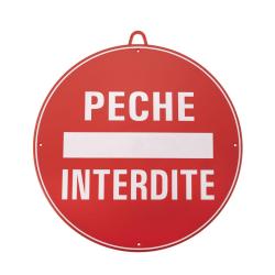 PCHE INTERDITE DIAM 28 CM ROUGE