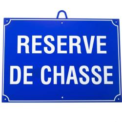 R&eacute;serve de chasse dim 28 x 20 cm Bleu