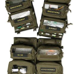 TT Medic TransPorter - Ensemble de pochettes m&eacute;dicales - Olive