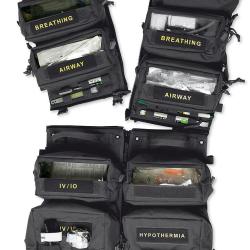 TT Medic TransPorter - Ensemble de pochettes m&eacute;dicales - Noir