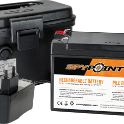 Batterie 12v Spypoint - Chargeur et boitier