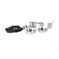 PICNIC SET - Batterie de cuisine Tatonka - Casserole / Couvercle / 2 assiettes / 2 tasses / 2 cuill&egrave;