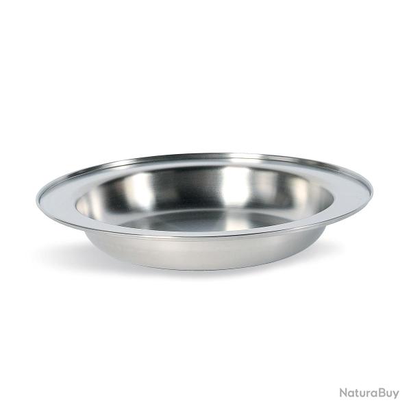 SOUP PLATE - Assiette creuse Tatonka - 24 cm de diam�tre - Acier inox
