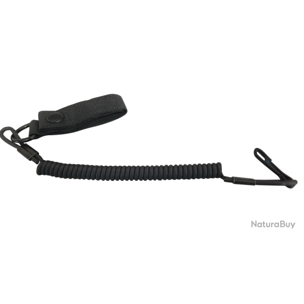 Dragonne spiral�e avec Attache mousqueton pour PIE
