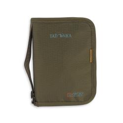 TRAVEL ZIP M RFIDB - Porte monnaie zipp&eacute; Tatonka avec protection RFID - Olive
